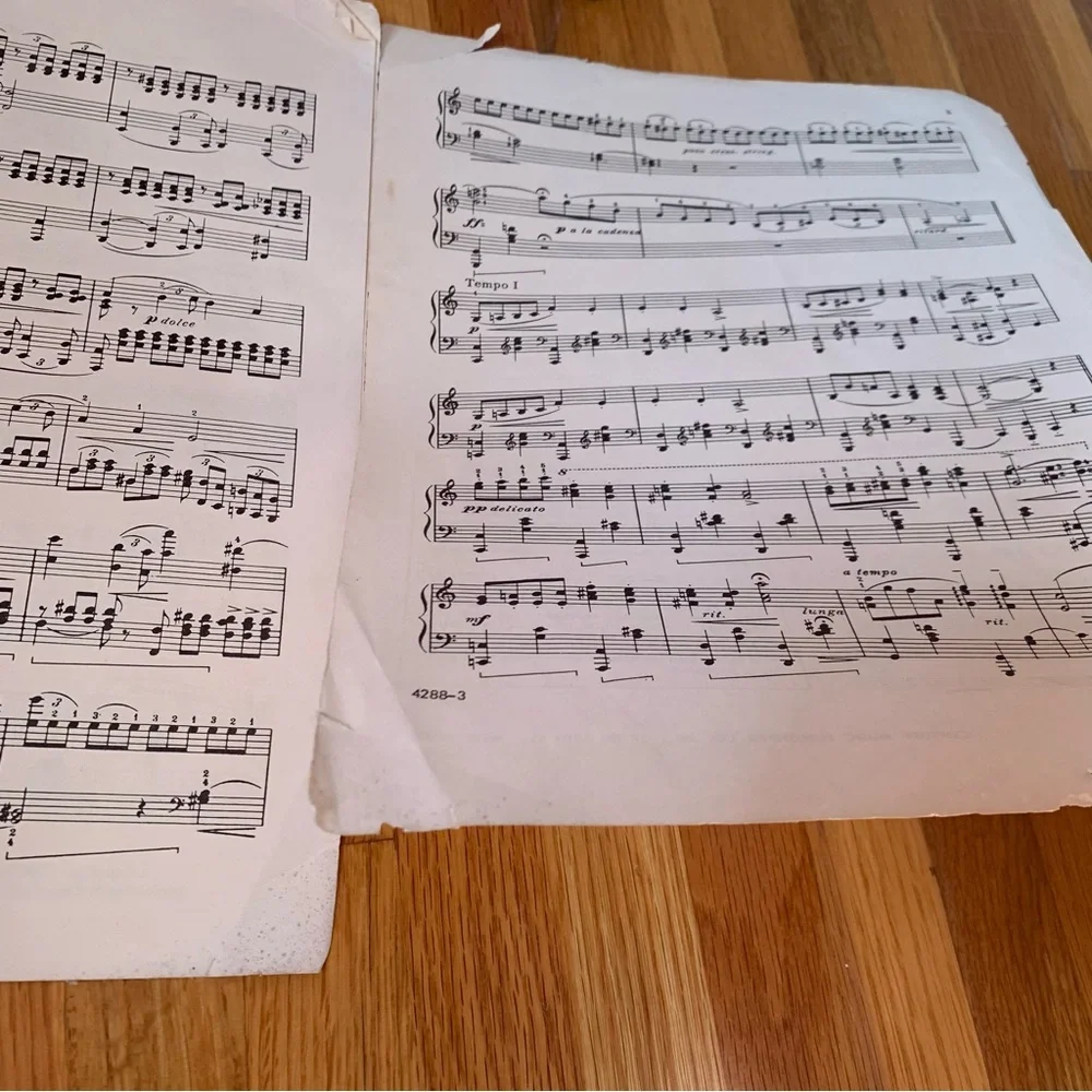 Vintage Sheet Music Score Melody of Love Piano Solo 1961